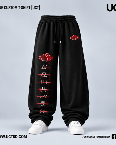 Akatsuki - BLACK MENS PREMIUM BAGGY JOGGERS