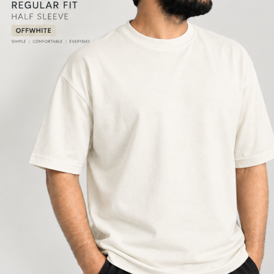 PREMIUM BASIC T-SHIRT - OFF WHITE